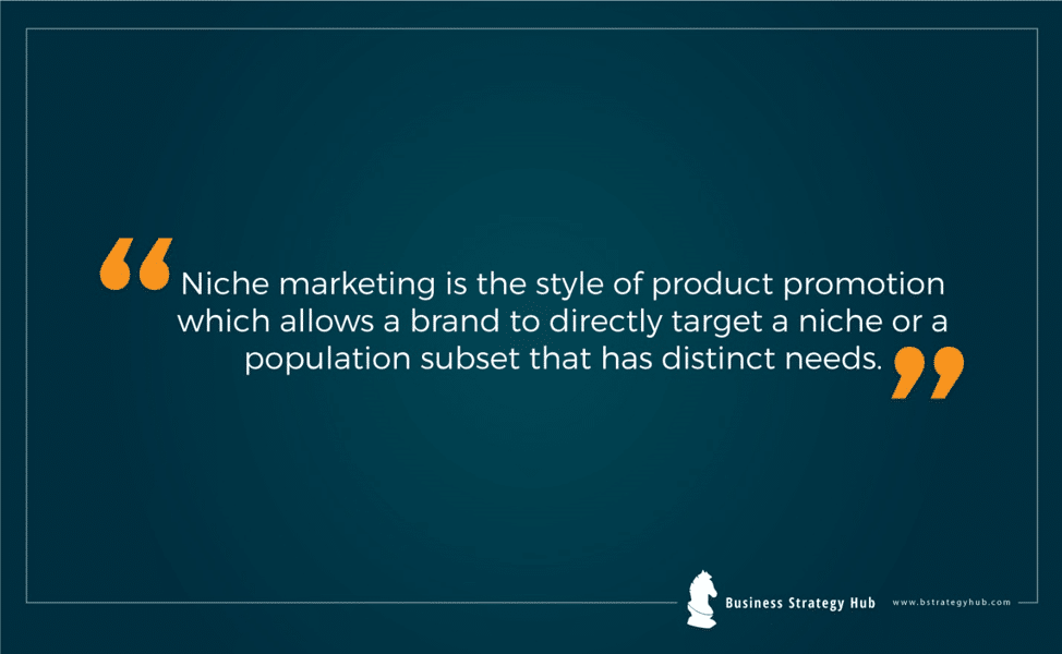 Definición de estrategia de marketing de nicho